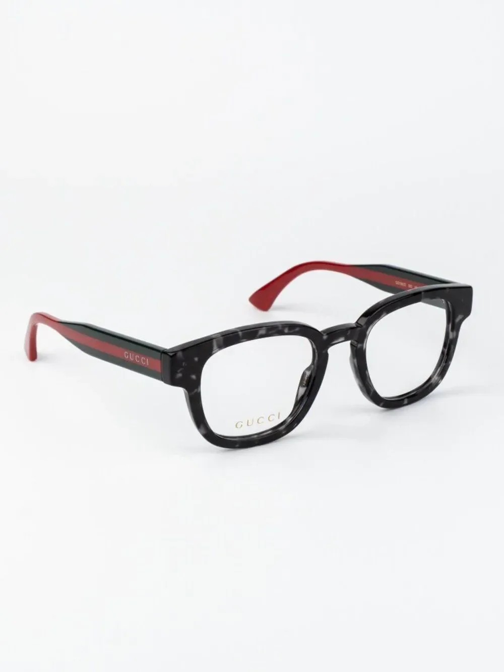 Gucci Men Eyeglasses Grey Havana Square GG1992O 002 NEW AUTHENTIC